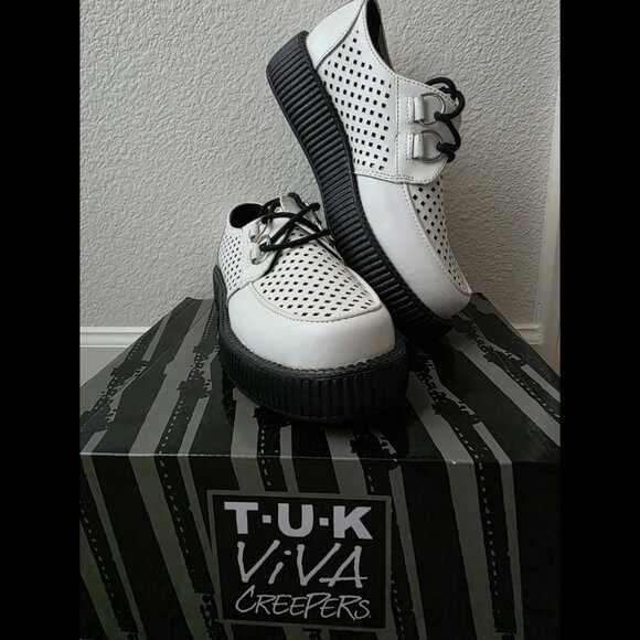 TUK CREEPER PLATFORM LOAFER SHOES (M6/W8) - Picture 2 of 7